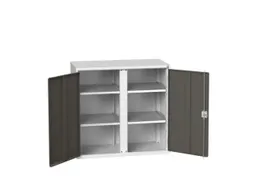 universele kast,HxBxD 1000x1050x550mm,4xStalen bodem,draaigrendelslot
