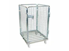 rolcontainer,draagverm. 500kg,HxLxB 1210x815x724mm,nuttige H 1020mm