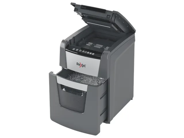 Papiervernietiger Rexel Optimum Auto+ 90X snippers 4x28mm