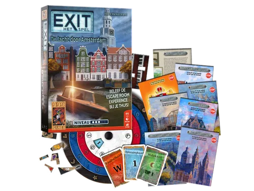 999Games Breinbreker Spel EXIT De Jacht door Amsterdam 12+