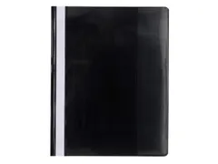 Snelhechtmappen Prem ium PVC A4 zwart
