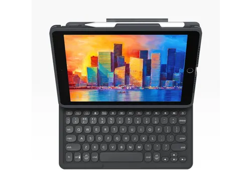 ZAGG Pro Keys, Draadloos, Bluetooth, QWERTY, Grijs