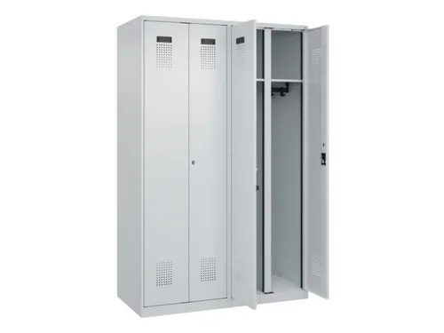 locker voor scheiding van kleding,HxBxD 1850x1200x500mm,4vak