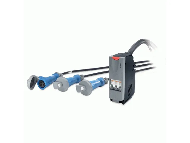 IT Power Distribution Module 3x1 Pole 3 Wire 16A 3xIEC309 300cm, 360cm