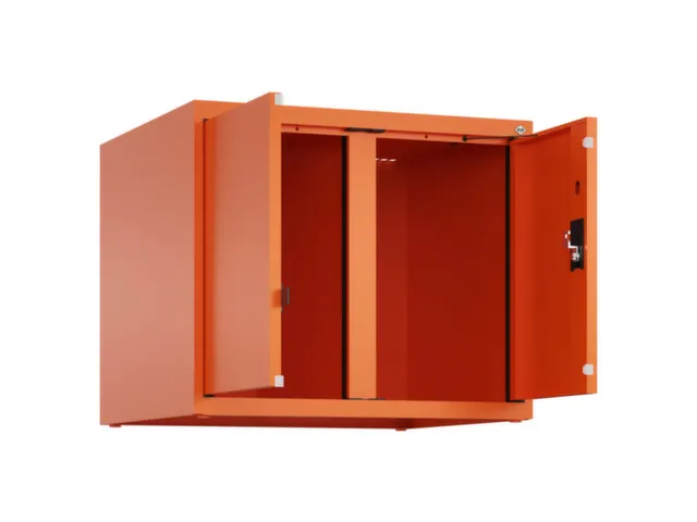 opzetkast,v. locker voor scheiding van kleding,2vak.,vak B 300mm