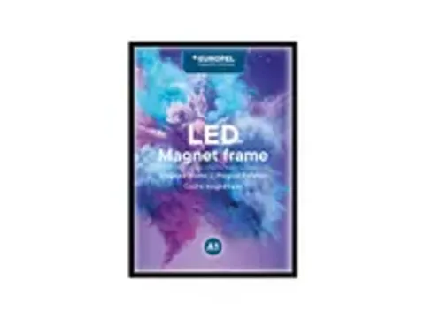 OUTLET Posterlijst LED Europel met magneet lijst A1
