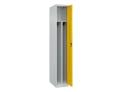 locker voor scheiding van kleding,HxBxD 1850x300x500mm,1vak