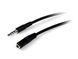 1m 3,5mm 4-polige Headset Verlengkabel M/F