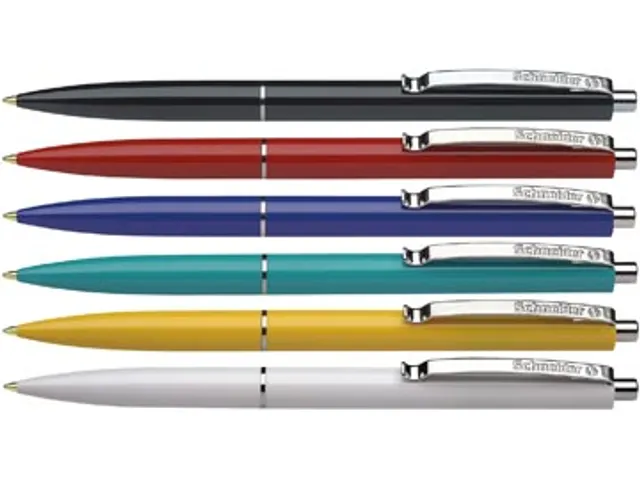 Balpen K15 Medium 1mm Geassorteerde Kleuren Blauw