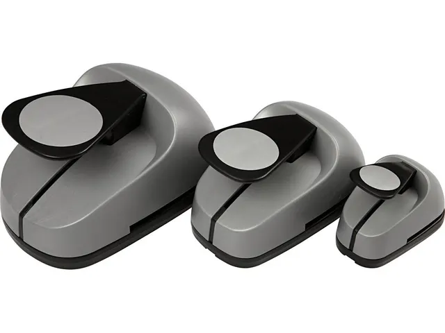 Creativ Company ponsen set cirkelvormig 3 stuks