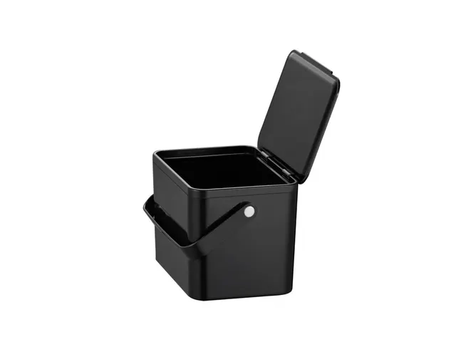 Afvalbak Deco Food Waste Caddy 4 Liter Zwart