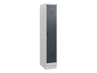 schoollocker,HxBxD 1630x300x500mm,1vak,vak B 300mm,draaigrendel,sokkel - 2