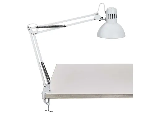 Bureaulamp MAUL Study tafelklem excl.LED lamp E27 wit