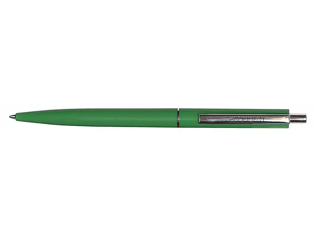 Balpen 0,7 Mm Medium Punt Metalen Clip Groen