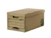 Opbergdoos R-kive Bankers Box Flip Top Maxi bruin 340x269x560mm
