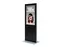 Digitale Display Totem Slim Zwart/Zilver met 55 inch Samsung scherm