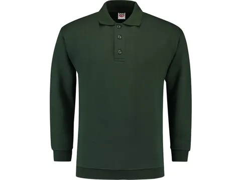 Sweat-shirt type polo Tricorp PSB280 301005, vert bouteille, taille 8X