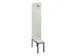 locker met bank,voor scheiding van kleding,HxBxD 2120x300x815mm,1vak