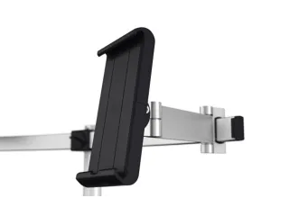 Monitorarm Durable met bladdoorvoer voor 1 scherm en 1 tablet - 7