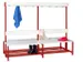 banc double,HxLxP 1600x2000x770mm,piètement RAL3000