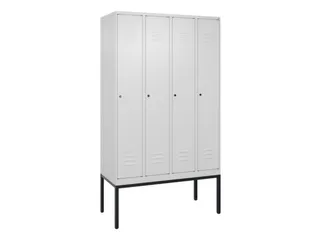 locker voor scheiding van kleding,HxBxD 2120x1200x500mm,4vak - 1