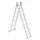 multifunctionele reformladder,2x10,sporten,balk L 5,02m,aluminium
