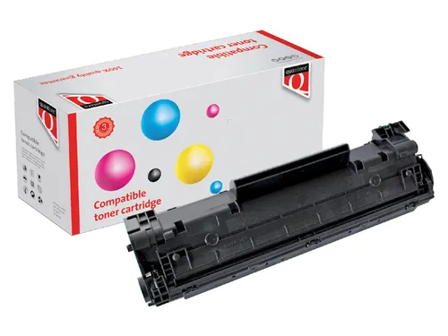 Tonercartridge Quantore alternatief tbv HP CB435A 35A zwart