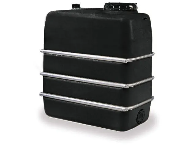 Opslagtank Ruimtebesparend Pe Hxlxb 1640X1560X720Mm 1500 Liter Zwart