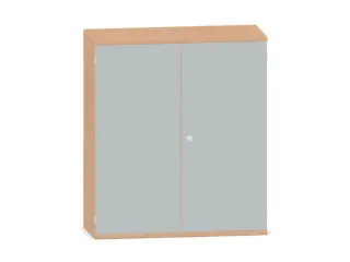Kantoorkast 1150x1000x430mm Romp Beuken Decor Front Lichtgrijs - 1