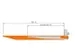 rallonge de fourche,HxLxl 66x1800x106mm,p. section de dent Hxl 40x80mm