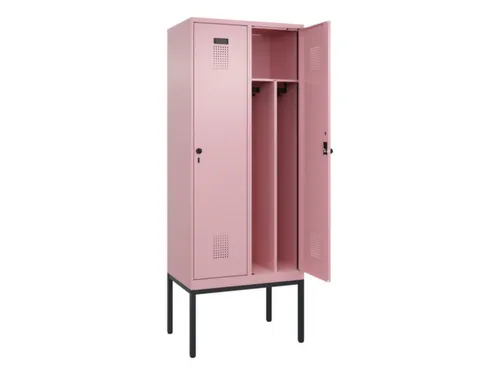 locker voor scheiding van kleding,HxBxD 2120x800x500mm,2vak