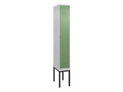 locker,HxBxD 2120x300x500mm,1vak,vak B 300mm,cil.-slot,voetonderstel