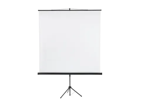 Projectiescherm Met Statief Afmetingen 180x180cm Formaat 1:1