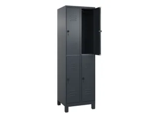 dubbeldekse locker,HxBxD 1950x600x500mm,2x2vak.,vak B 300mm - 2