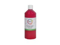 Plakkaatverf Qrea primair rood 500ml
