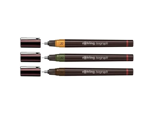 Tekenset rOtring Isograph Junior 4-delig