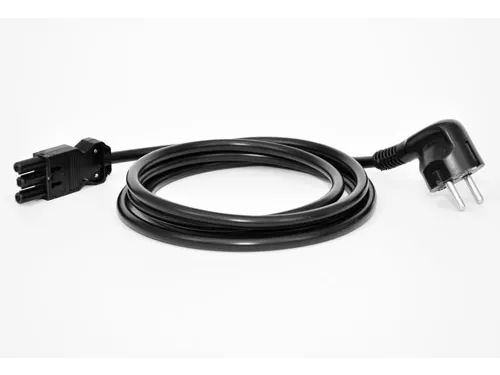 Netaansluitkabel,V. Paktafel,Kabel 3M,Zwart