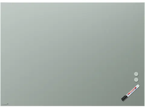 Mat Glasbord 90x120cm Sage Green rechte hoeken