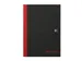 Cahier Oxford Black n’ Red A4 96 feuilles ligné assorti