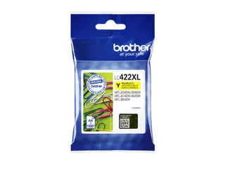 Inktcartridge Brother LC-422XLY geel - 1