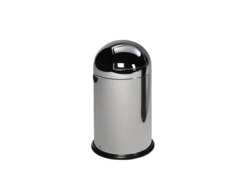 Push Afvalbak Rvs 33 Liter 690x375mm