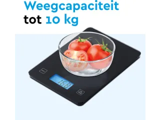 BRASQ Digitale keukenweegschaal 10KG DKS100 - 3
