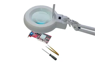 Bureaulamp Maul Viso Loep Led Klem Wit - 5