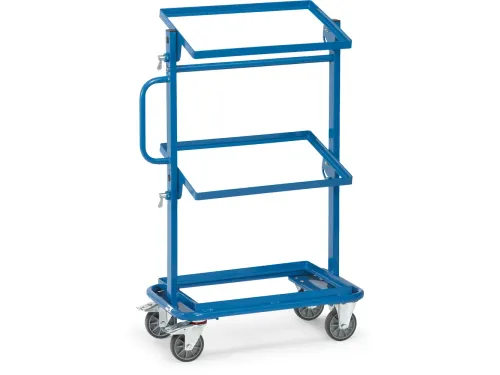 Bijzetwagens 32910 3 Etages Zonder Legborden 200kg 605x405mm Ral5007