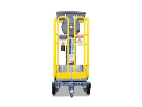 werkbordes,verrijdbaar,werk H 3,5m,platform BxD 600x720mm
