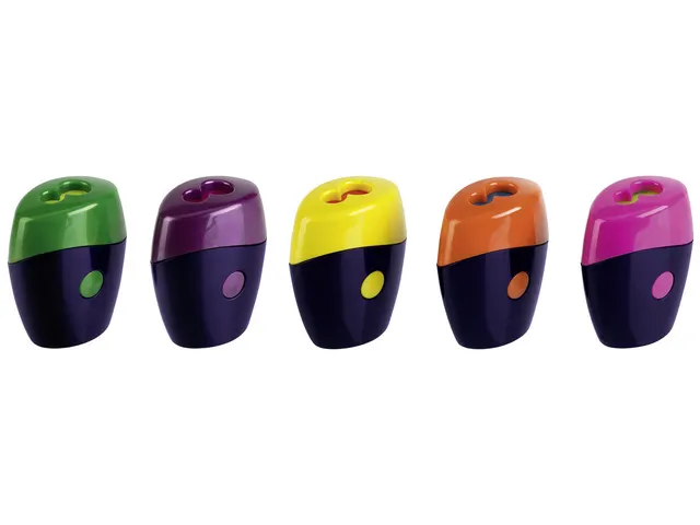 puntenslijper Möbius & Ruppert dubbel Ergo Swing assorti kleuren 10 s