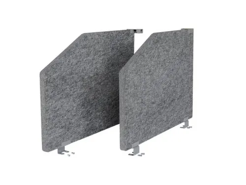 akoestische zijwand,HxBxD 500x735x25mm,geluidabsorberend vlies