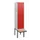 locker met bank,HxBxD 1950x400x815mm,1vak,vak B 400mm,draaigrendel