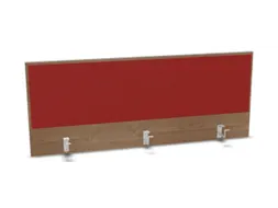 opzetpaneel,v. bureau,aanbouw achter,B 1400mm,NT-cherry,BN4011-rood