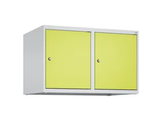 opzetkast,v. locker,2vak.,vak B 400mm,HxBxD 500x800x500mm,cilinderslot - 2